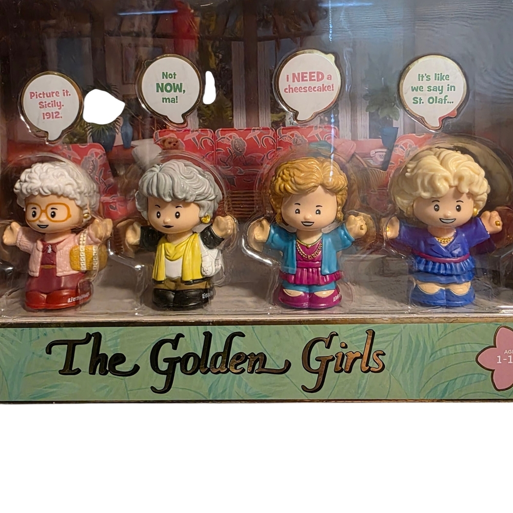 Fisher-Price The Golden Girls Lttle People Collectors Set - Picture 3 of 4